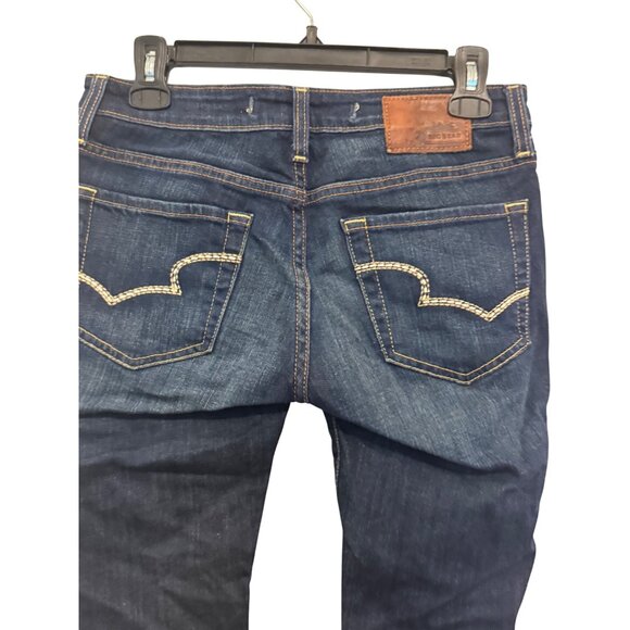 Big Star Remy Low Rise Womens Jeans Size 26 Dark Wash Distressed Cotton Blend - Picture 7 of 8